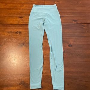 Teal Blue Lululemon Align Leggings Size 4 28 inch